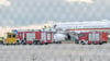 Ein Flugzeug der Flugbereitschaft der Bundeswehr landete außerplanmäßig in Leipzig.