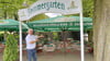 An diesem Donnerstag konnte Wirt Rüdiger Döbelt  zum ersten Mal nach der Regenperiode wieder in seinen Sommergarten einladen.