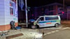 An dieser Ampel hatte der Streifenwagen den Passanten gerammt.