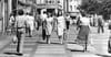 Blick in die Zeitzer Innenstadt in den 80er Jahren