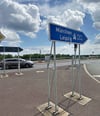 Die Auffahrt zur A9 bleibt bis Mitte August dicht.