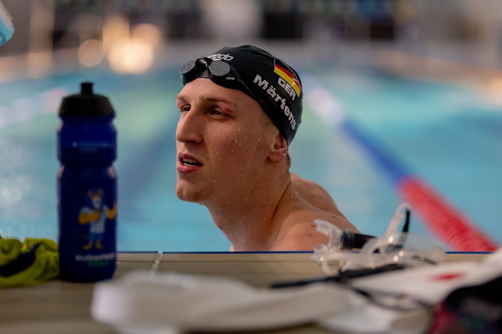 Fokussiert: Lukas Märtens freut sich auf seinen ersten WM-Start.
