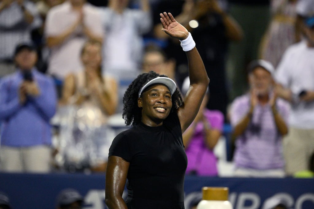 Venus Williams nach ihrer glatten Niederlage.