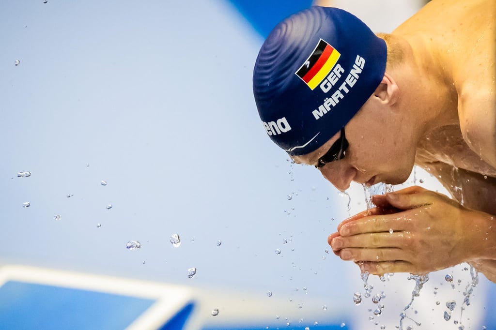 Mit höchster Konzentration zum Titel? Lukas Märtens hat in Singapur viel vor.