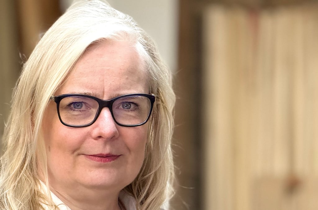 Christina Lautenbach, Chefin einer Tischlerein in Magdeburg.