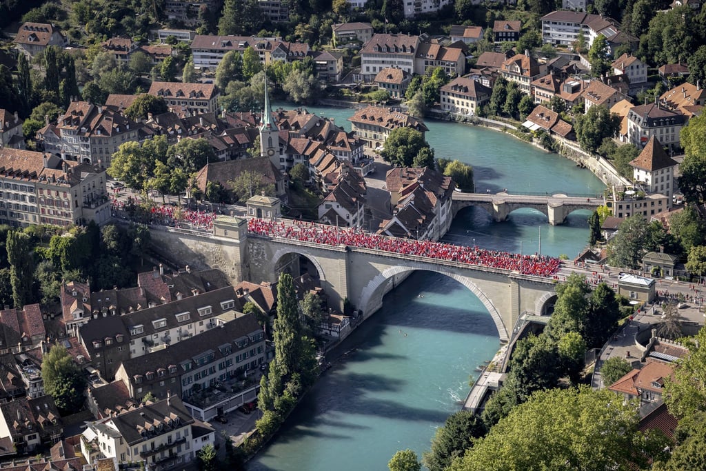 Schön voll war's während der EM in der Schweiz.