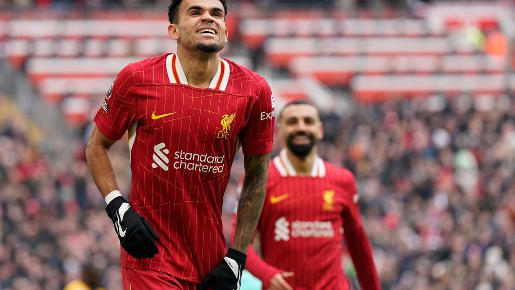 Ohne den Bayern-Wunschspieler Luis Díaz tritt der FC Liverpool im Testspiel gegen den AC Mailand an. (Archivbild)