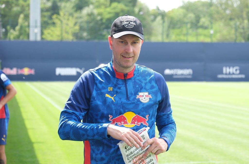Der neue RB-Cheftrainer Ole Werner konnte schon in den ersten 45 Minuten fünf Tore seines Teams bejubeln.