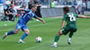 Magnus Baars (links) traf zum zwischenzeitlichen 2:1 für den Club.