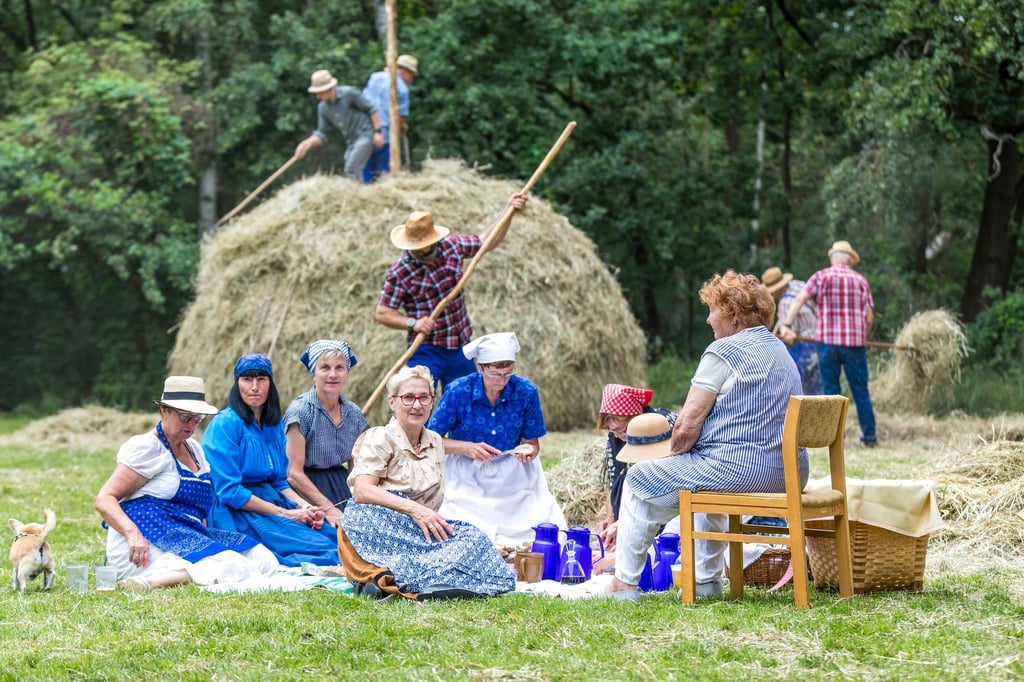 Jedes Jahr findet in Alt Zauche das Heuschoberfest statt.
