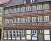 Investor gesucht: Mittelstraße 26, eines der früheren Brauhäuser in Osterwieck, mit  prächtiger Fassade von 1578. 