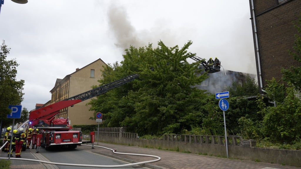 Mehrere Ortswehren sind im Einsatz,