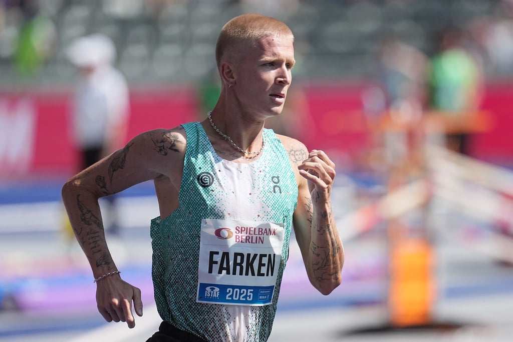 Verbesserte beim Istaf seinen deutschen Meilen-Rekord: Robert Farken.