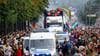 Der LSU-Wagen fuhr auf Startnummer 57 mit.