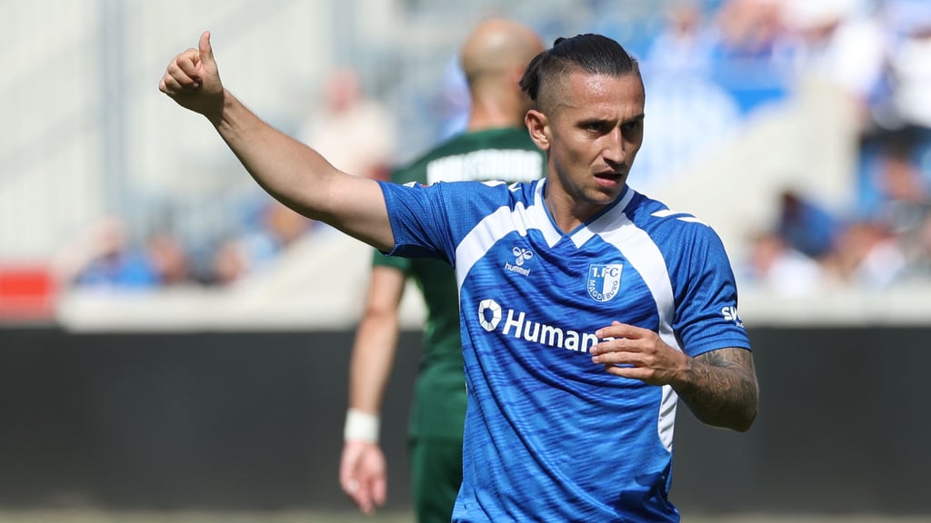 Baris Atik bleibt das Gesicht des 1. FC Magdeburg.