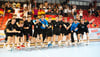 Gejubelt haben die U-17-Handballer oft in Skopje. Und sind letztlich glücklich über Silber nach Hause gereist.