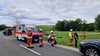 Rettungskräfte waren mit einem Großaufgebot vor Ort.