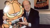 Garfield-Erfinder Davis wird 80. (Archivbild)