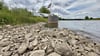 In der ersten Julihälfte war der Wasserstand der Elbe in Dessau-Roßlau auf unter 50 Zentimeter gefallen.  