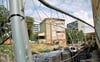Auf der Baustelle auf dem Gelände der einstigen Schorre in der Willy-Brandt-Straße in Halle scheint nur wenig zu passieren. 