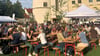Vor eindrucksvoller Kulisse fand jetzt auf der Schlosswiese das 30. Wittenberger Weinfest statt.