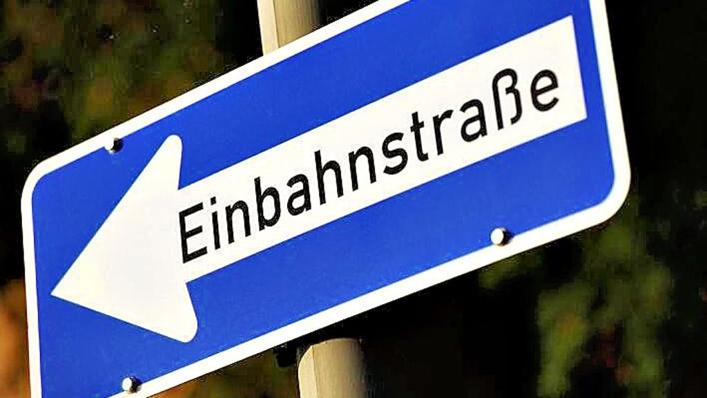 Wegen einer Bauverzögerung wird die Hauptstraße in Gossa zur Einbahnstraße.