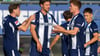 Hertha muss auf seinen Heimtrikots auch einen Teil der Rückenpartie mit Streifen ausstatten.
