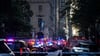 Großeinsatz der Polizei in New York nach einem Schussvorfall.