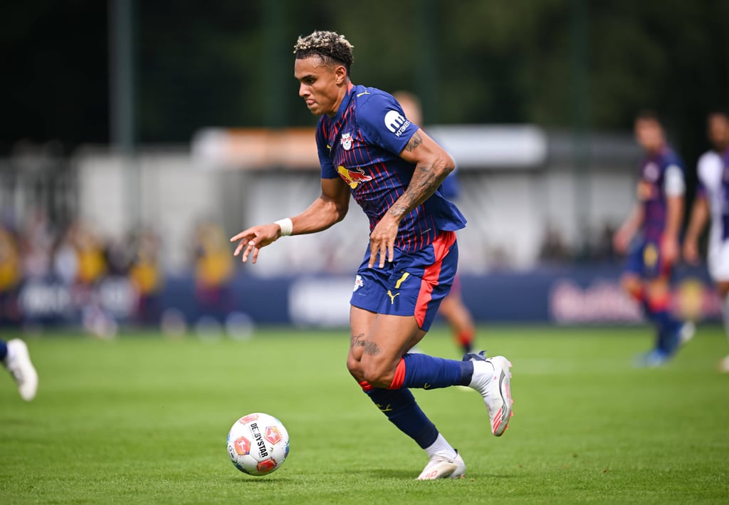 Antonio Nusa im Test gegen Toulouse.