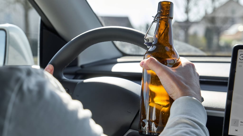 Eine alkoholisierte Frau überschlug sich mit ihrem Auto in Brumby.