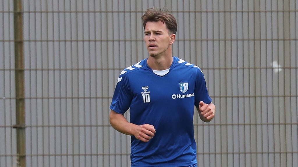 Noah Pesch wird von Borussia Mönchengladbach eine Saison lang an den 1. FC Magdeburg verliehen.