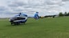 Die Polizei setzte bei der Suche nach dem Quedlinburger Mahmut Kurt mehrfach Hubschrauber - hier auf dem Flugplatz Ballenstedt - ein. Bislang ohne Erfolg. Die Fahnder hoffen auf Zeugenhinweise.