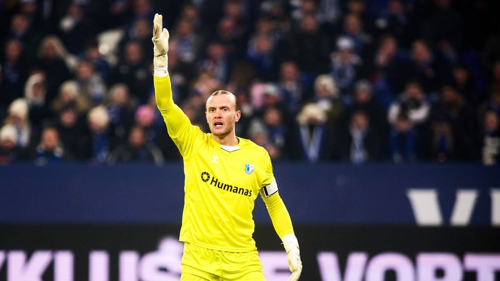 Dominik Reimann trägt beim 1. FC Magdeburg weiterhin die Kapitänsbinde.