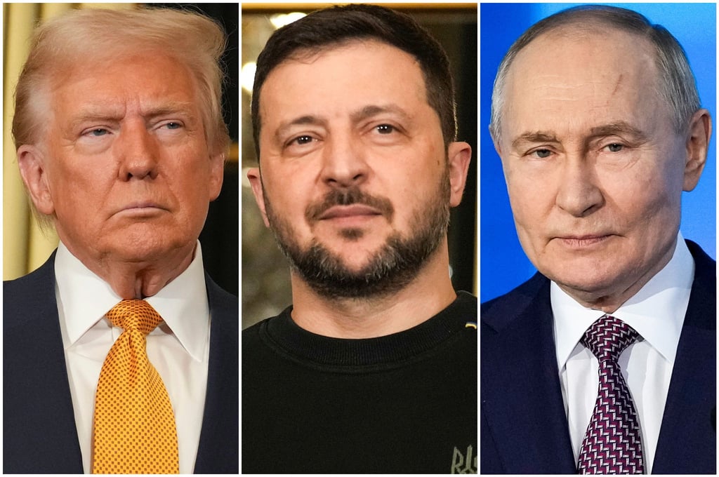 Auf den verschärften Druck von US-Präsident Trump im Ukrainekrieg reagiert Moskau verärgert, Kiew hingegen erfreut (Kombo - Archiv)