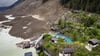 Ein Bergsturz zerstörte Ende Mai große Teile des Dorfes Blatten im Schweizer Kanton Wallis. (Archivbild)