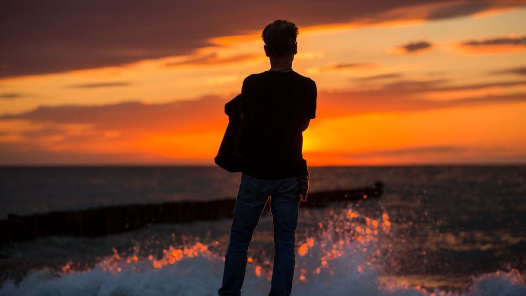 Ort der Unendlichkeit: Das Meer kann Trauerenden Trost und Hoffnung geben.