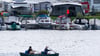 Camping ist in Brandenburg direkt am Wasser möglich - wie hier beispielsweise in Werder an der Havel.