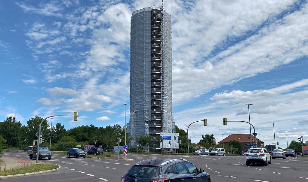 Durch den genehmigten kommunalen Haushalt kann nun in die Fertigstellung des Genthiner Wasserturms investiert werden.