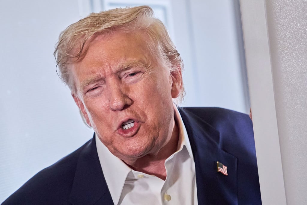 Donald Trump reagierte froh auf die Nachricht von Colberts Absetzung. (Archivbild)