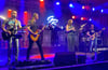 Die Bellebener Band „Grundrausch'n“ bei der jüngsten Rocknacht in Belleben. 