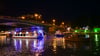 Auch 2025 werden beim Laternenfest in Halle wieder "Leuchtende Boote" über die Saale schippern – der Bootskorso ist eines der Highlights des Volksfestes.&nbsp;