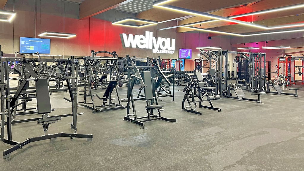 So wie hier in Wismar soll auch bald das neue Fitnessstudio in Halle aussehen.