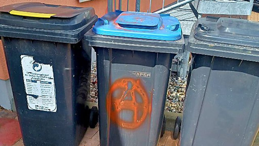 Vandalismus am Gerätehaus in Annaburg