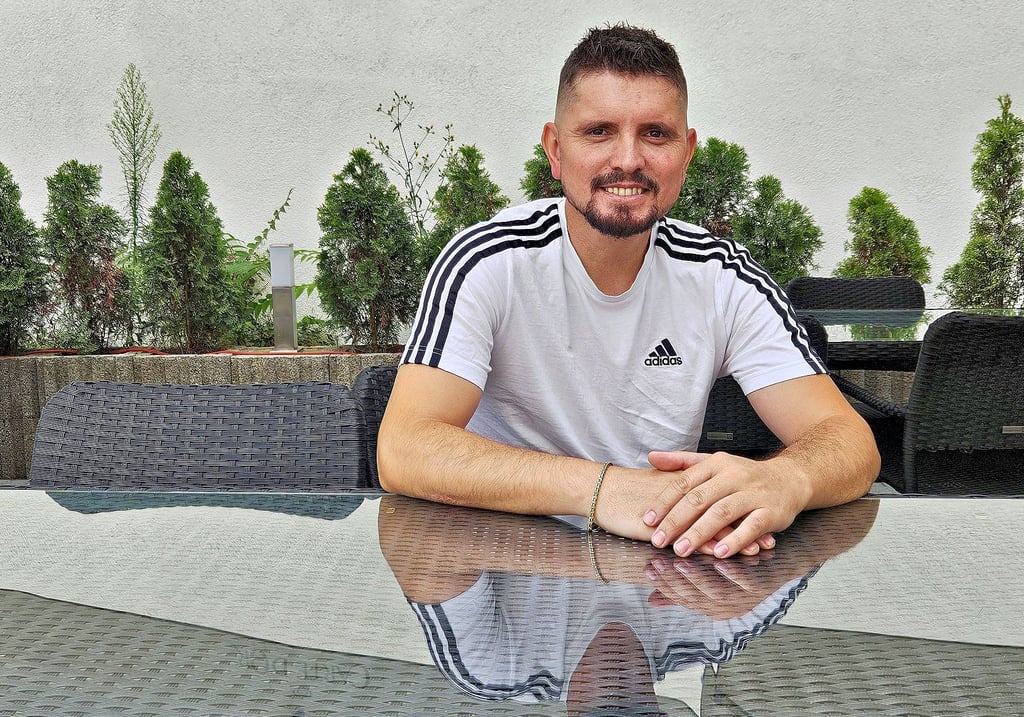 Agustin Canaj vom Restaurant „Amantia“ in Köthen: Er ist zufrieden, hier neu anfangen zu können.