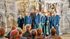 The Queen's Six bei ihrem Auftritt im Dom zu Havelberg.
