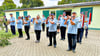 Der Spielmannszug der Freiwilligen Feuerwehr Cochstedt durfte beim diesjährigen Schützenfest nicht fehlen. Die Musikerinnen und Musiker  erfreuten die Gäste mit ihrem Auftritt. 