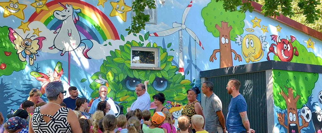 Graffiti-Projekt Grundschule „Friedrich Loose“ 2024.