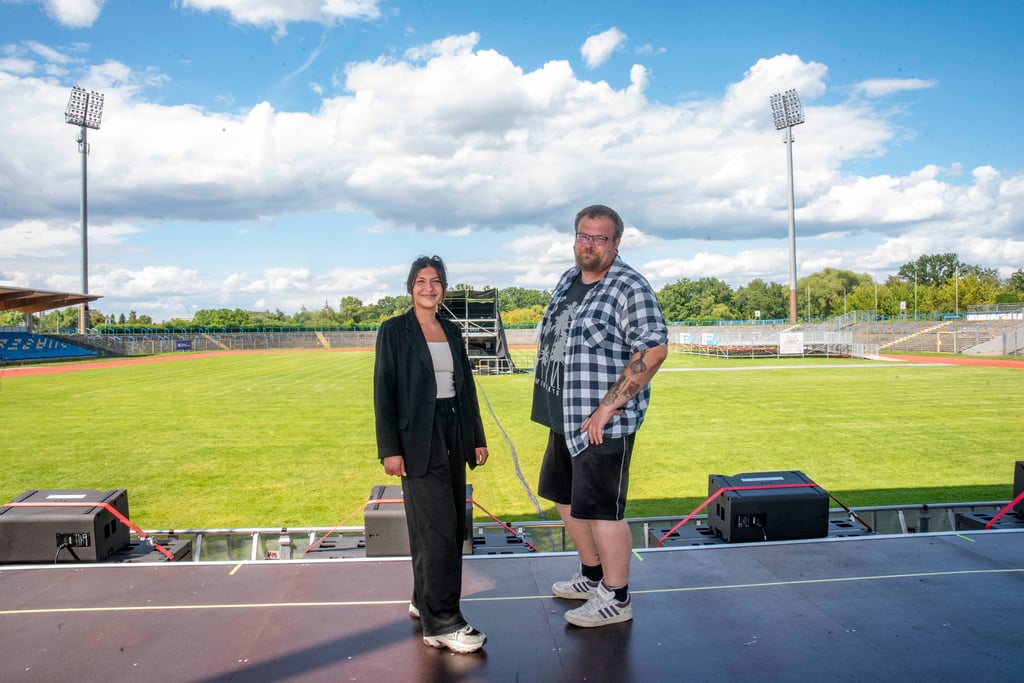Pat Ruprecht und Meryem Pohl freuen sich auf den zweiten Teil des „Dessauer Sommer“.