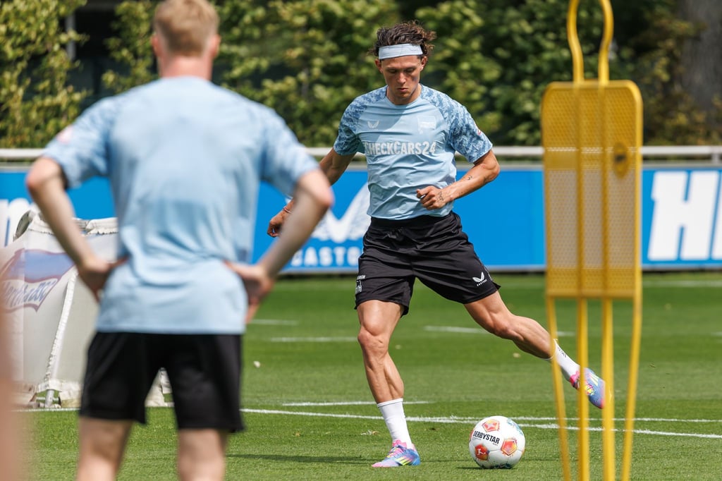 Neu-Kapitän Fabian Reese will mit Hertha BSC zurück in die Bundesliga.