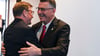 Werden sich in Tel Aviv wiedersehen: die Außenminister Deutschlands und Israels, Johann Wadephul und Gideon Saar. (Archivbild)